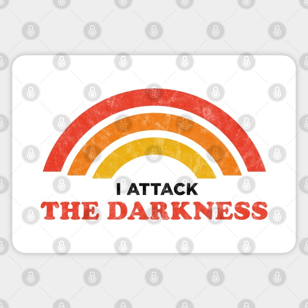 DnD - I Attack the Darkness Sticker by karutees